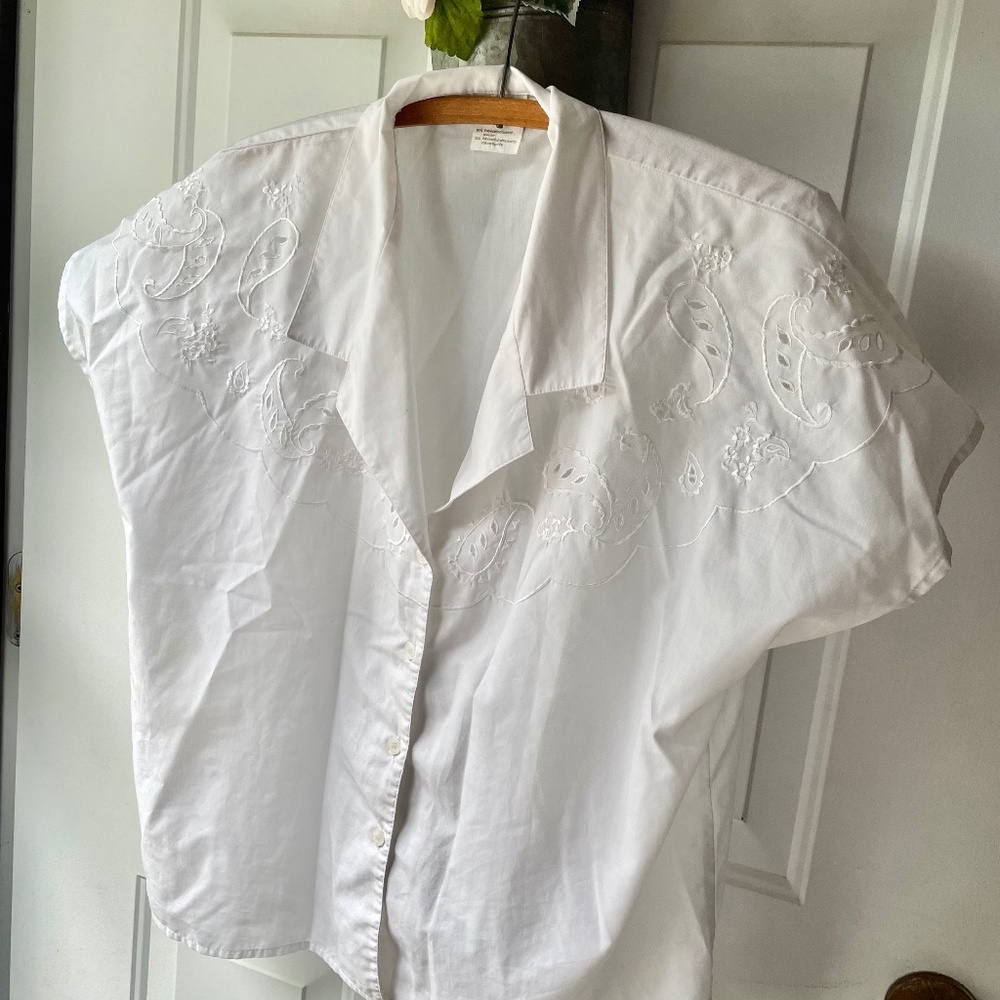 Vintage Eyelet Blouse